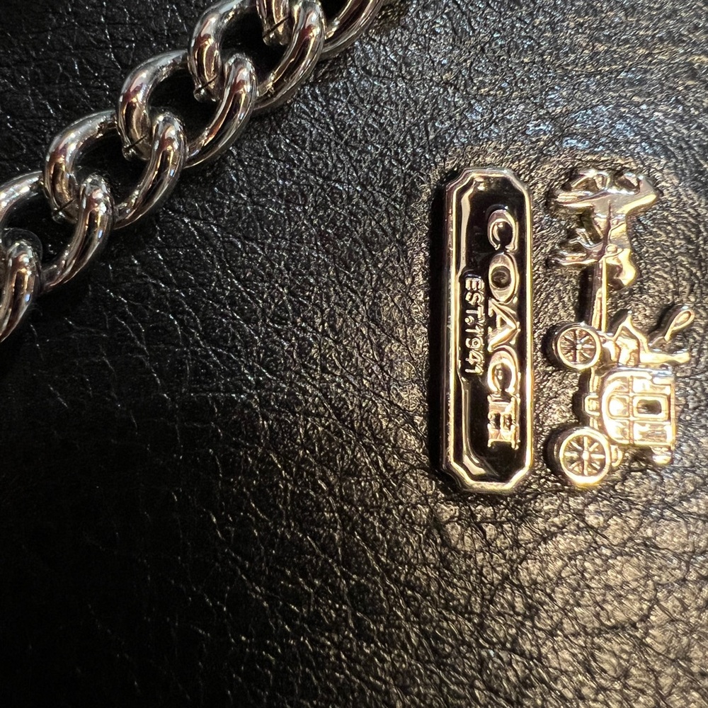 Coach Wristlet with Silver Hardware - Picture 4 of 5